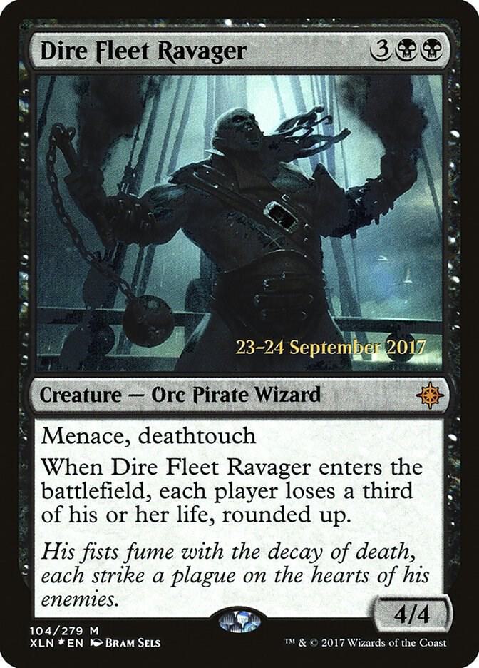 Dire Fleet Ravager [Prerelease Cards] 104