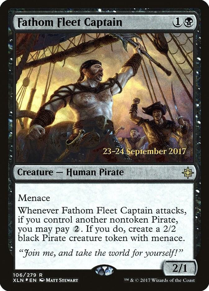 Fathom Fleet Captain [Prerelease Cards] 106