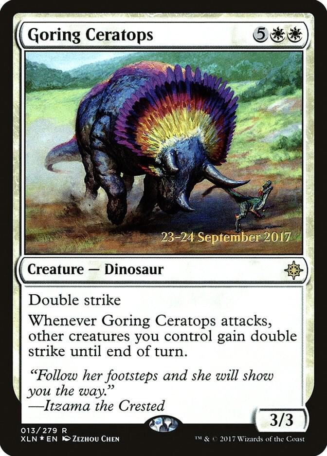 Goring Ceratops [Prerelease Cards] 13