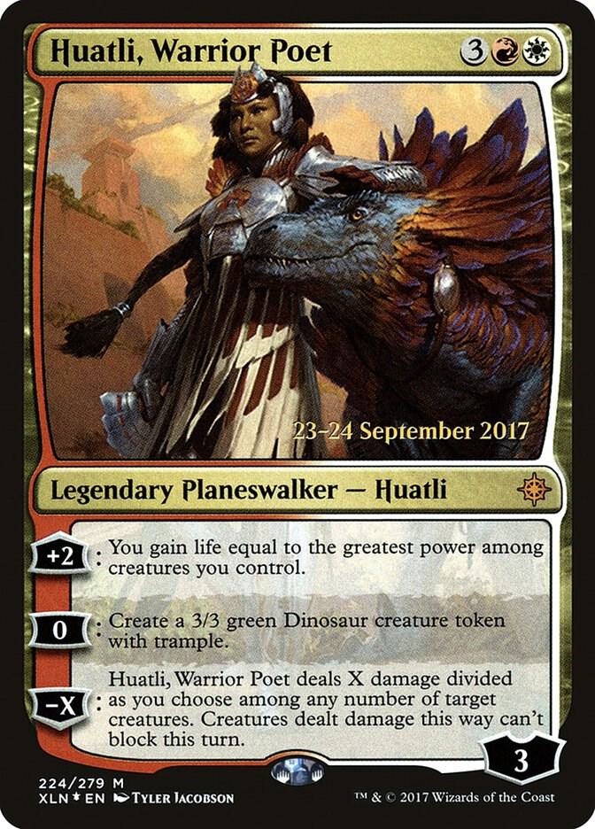 Huatli, Warrior Poet [Prerelease Cards] 224