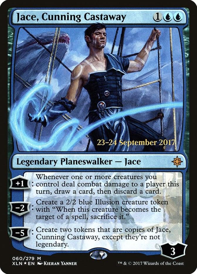 Jace, Cunning Castaway [Prerelease Cards] 60