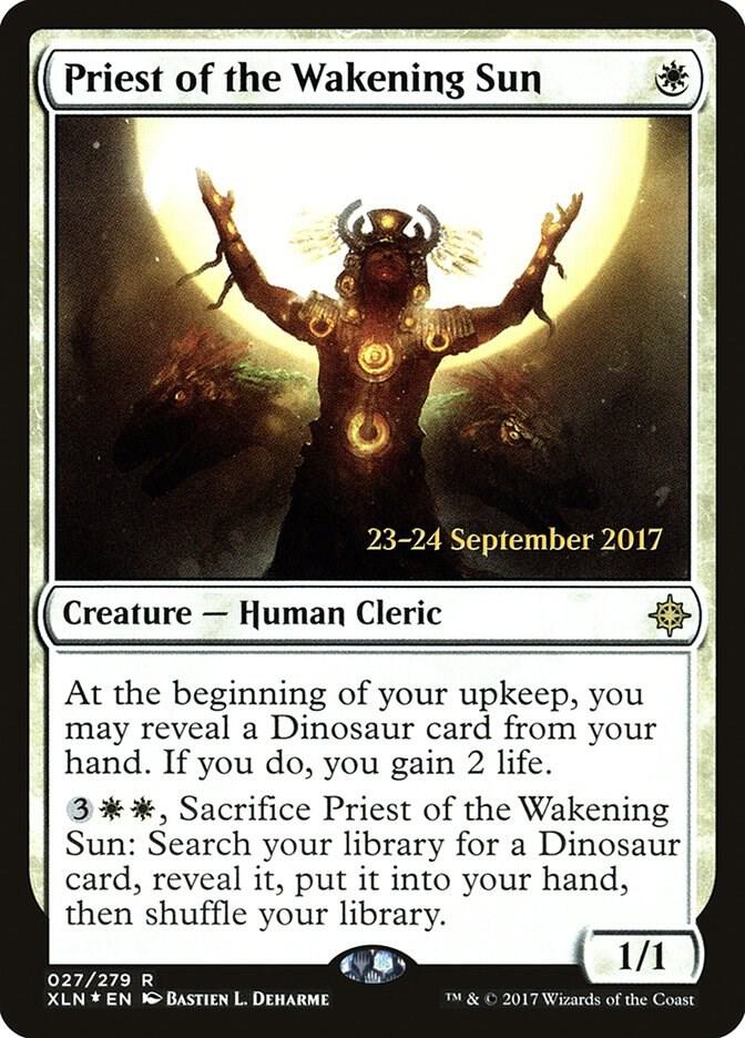 Priest of the Wakening Sun [Prerelease Cards] 27