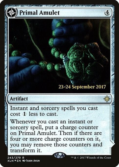 Primal Amulet [Prerelease Cards] 243