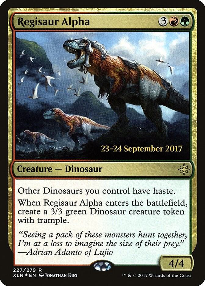 Regisaur Alpha [Prerelease Cards] 227