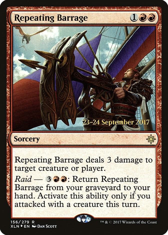 Repeating Barrage [Prerelease Cards] 156