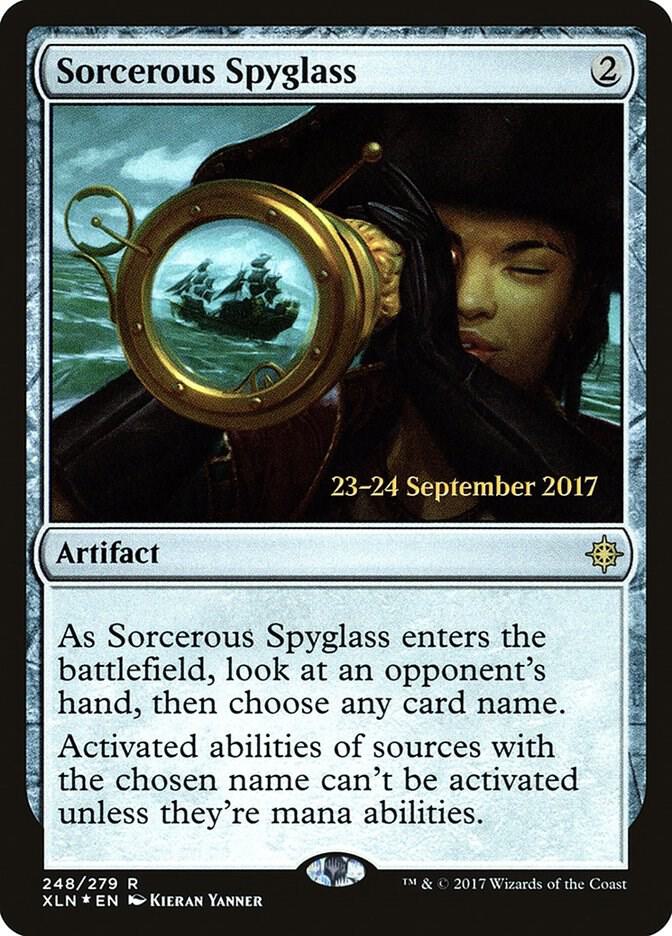 Sorcerous Spyglass (XLN) [Prerelease Cards] 248