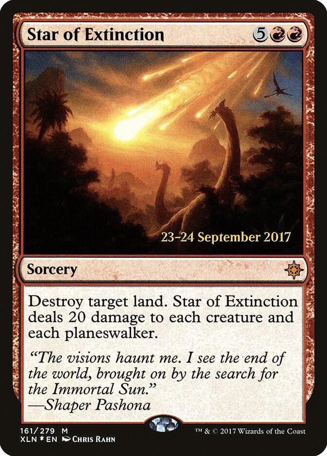 Star of Extinction [Prerelease Cards] 161