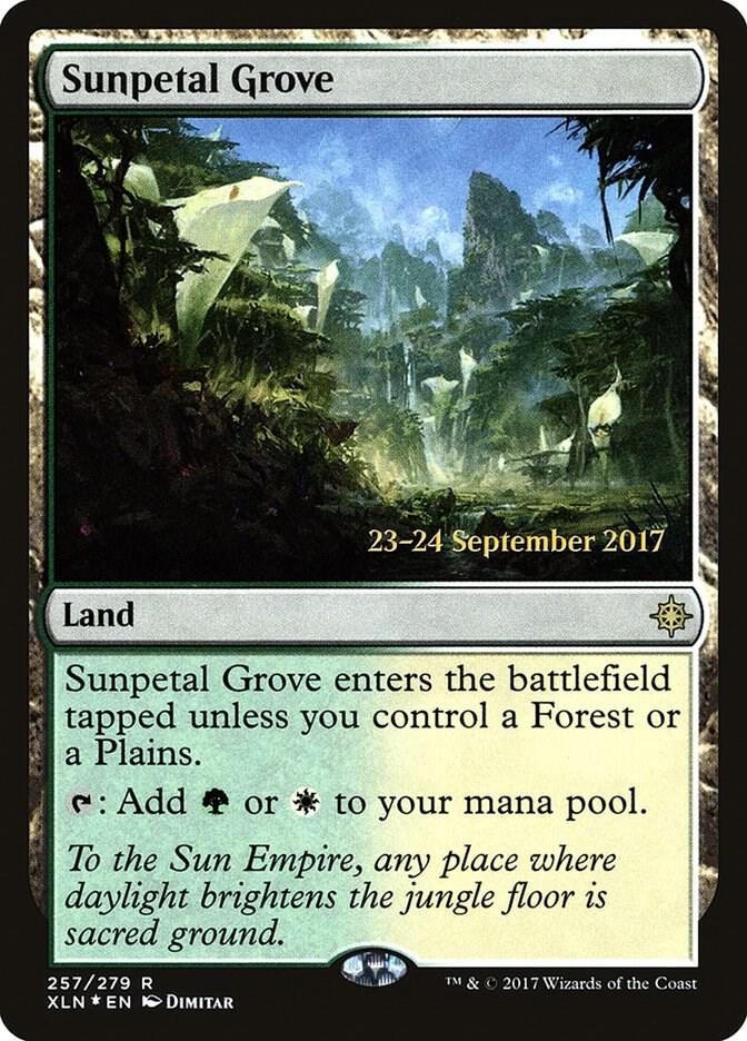 Sunpetal Grove [Prerelease Cards] 257