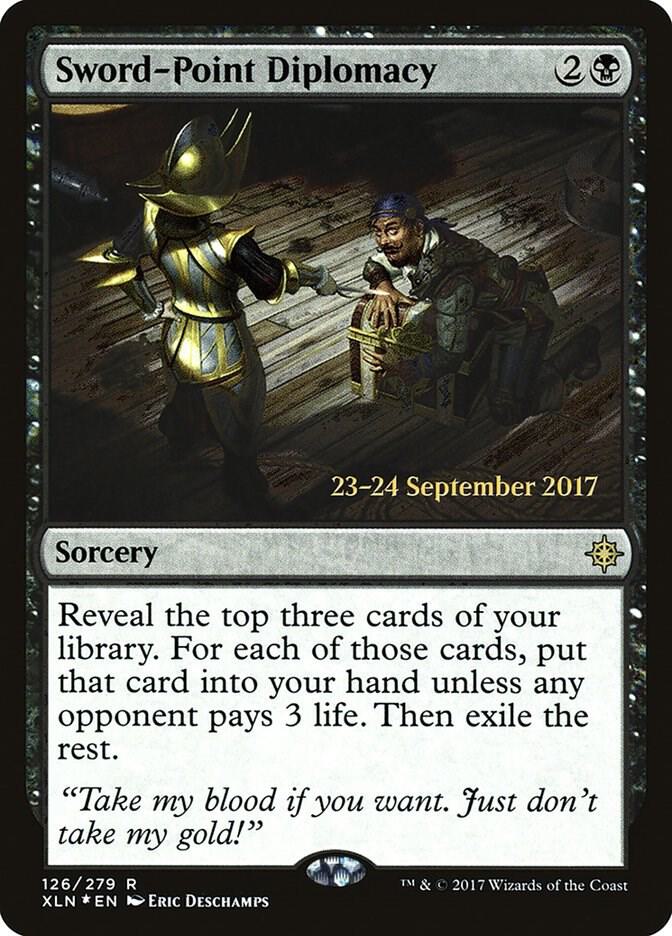 Sword-Point Diplomacy [Prerelease Cards] 126