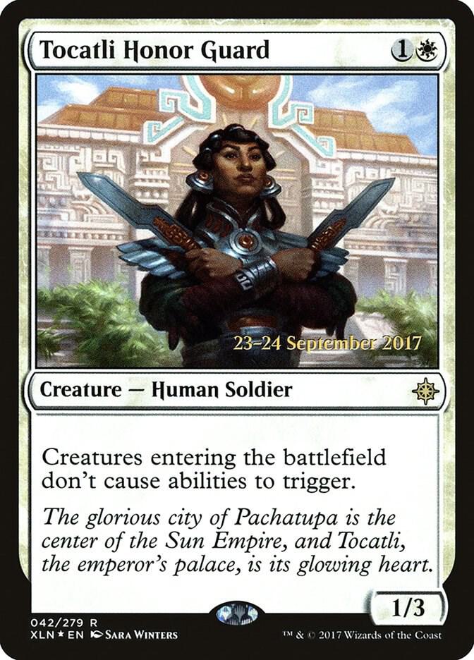 Tocatli Honor Guard [Prerelease Cards] 42