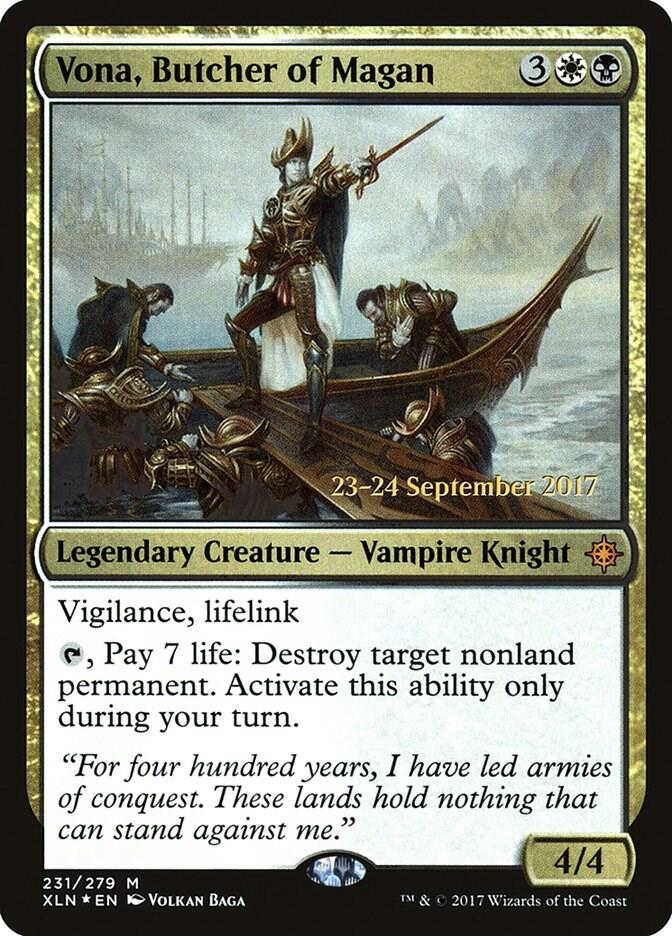 Vona, Butcher of Magan [Prerelease Cards] 231