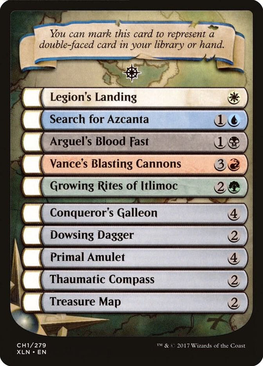 Checklist Card - Ixalan [Ixalan] CH1