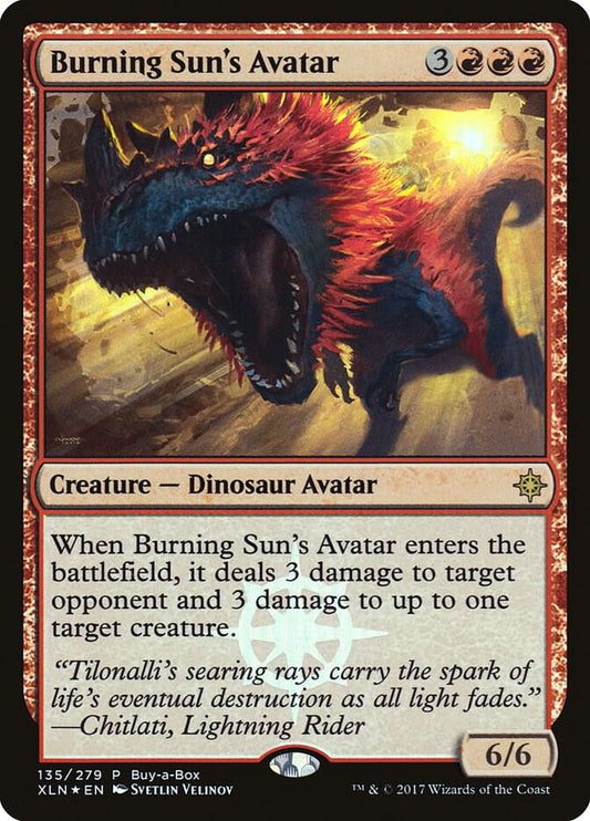 Burning Sun's Avatar [Buy-A-Box Promos] 135