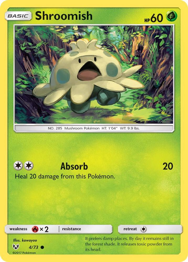 Shroomish [Shining Legends] 4/73