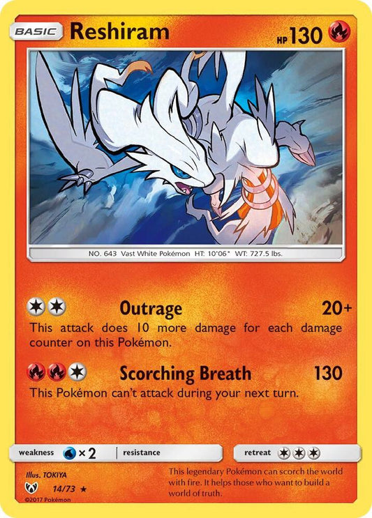 Reshiram [Shining Legends] 14/73