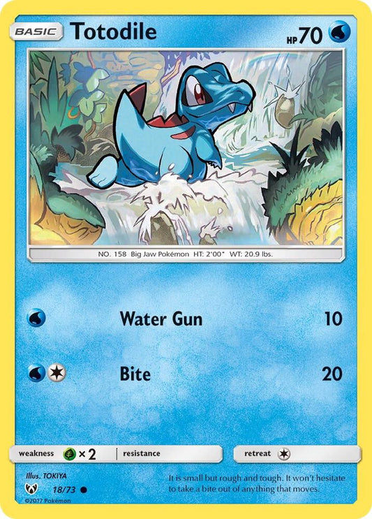 Totodile [Shining Legends] 18/73