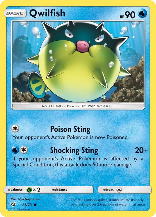 Qwilfish [Shining Legends] 21/73