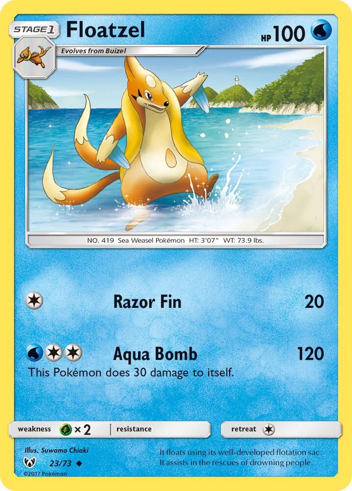 Floatzel [Shining Legends] 23/73