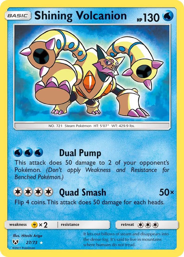 Shining Volcanion [Shining Legends] 27/73