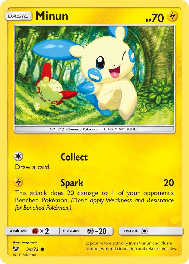 Minun [Shining Legends] 34/73