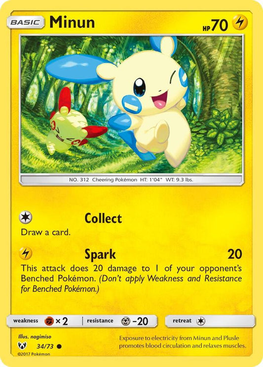 Minun [Shining Legends] 34/73
