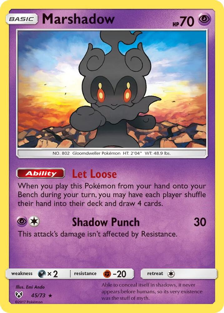 Marshadow [Shining Legends] 45/73