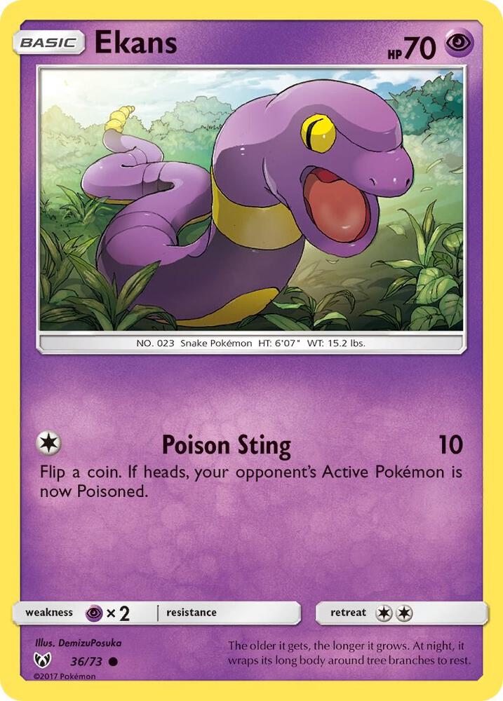 Ekans [Shining Legends] 36/73