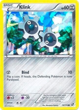 Klink - 74/114 (Cracked Ice Holo) [Blister Exclusives] 074/114
