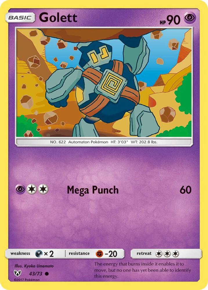 Golett [Shining Legends] 43/73