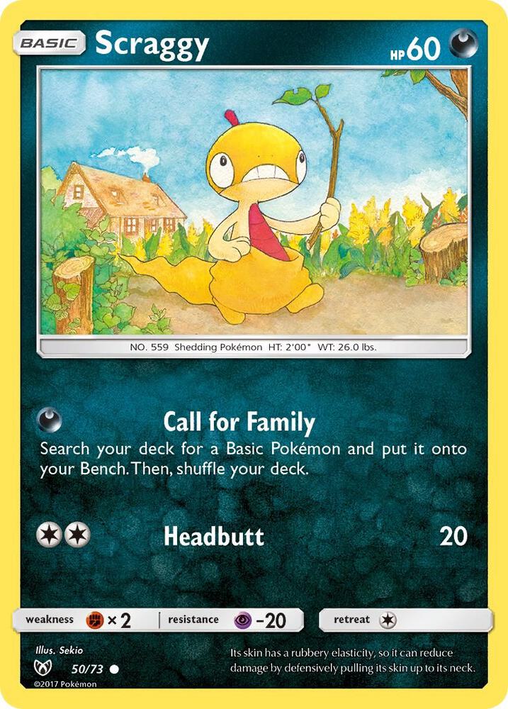 Scraggy [Shining Legends] 50/73