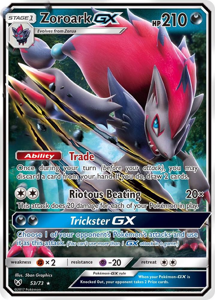 Zoroark GX [Shining Legends] 53/73