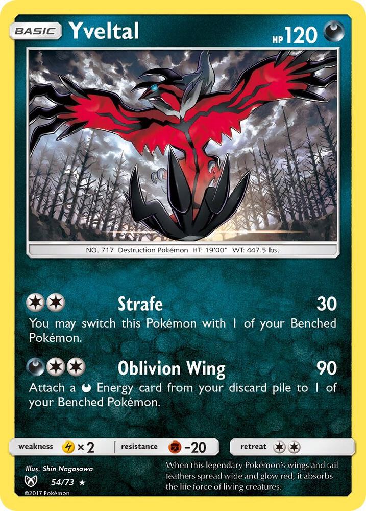 Yveltal [Shining Legends] 54/73