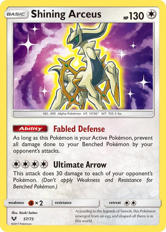 Shining Arceus [Shining Legends] 57/73