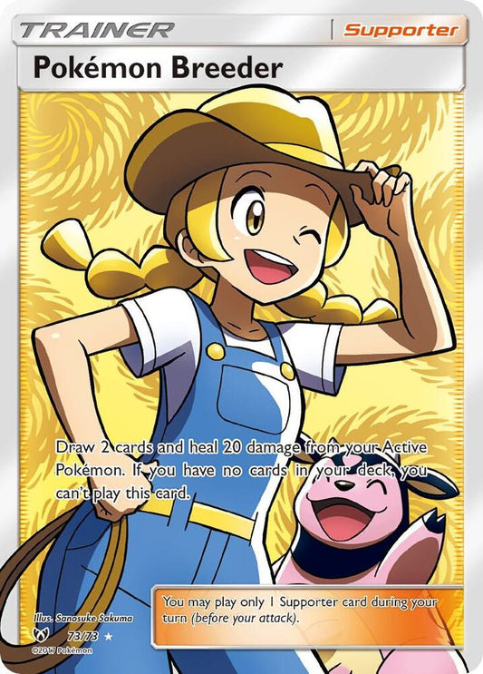 Pokemon Breeder (Full Art) [Shining Legends] 73/73