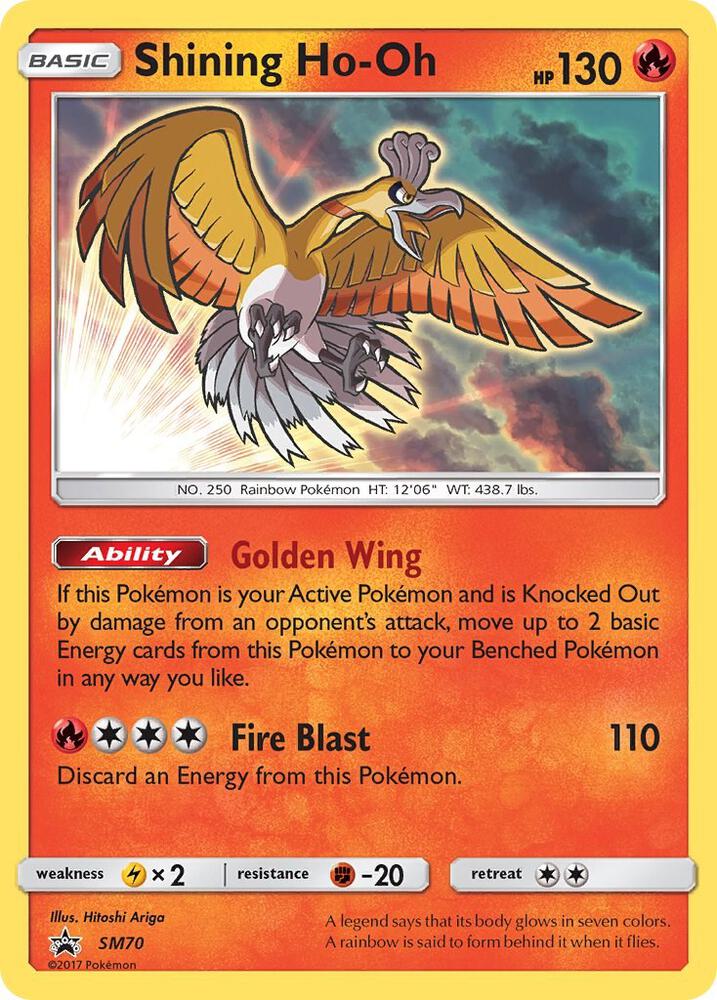 Shining Ho-Oh - SM70 [SM Promos] SM70