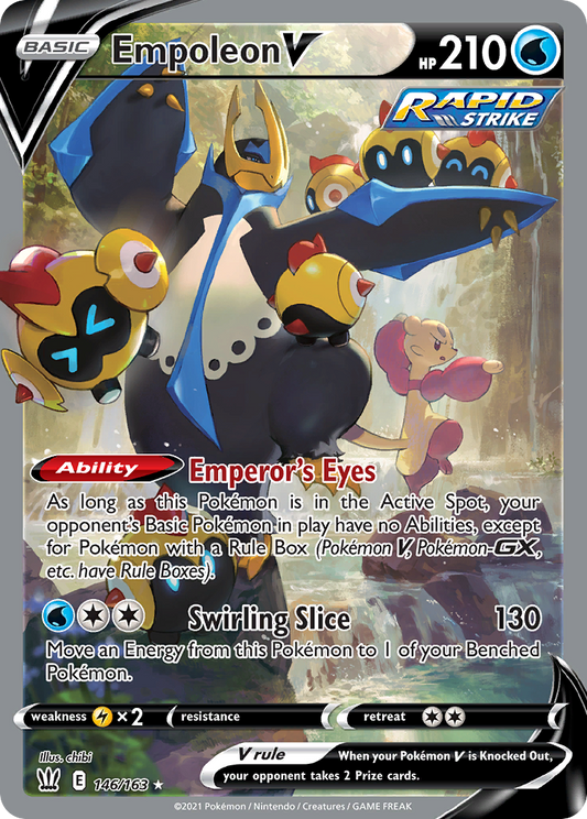 Empoleon V - 146/163 Battle Styles