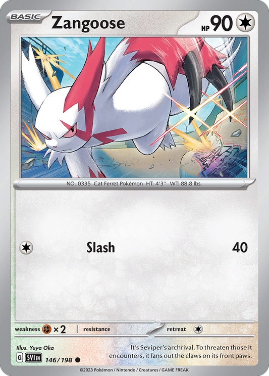 Zangoose - 146/198 Scarlet & Violet