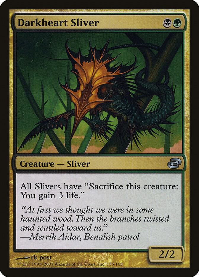 Darkheart Sliver [Planar Chaos] 155