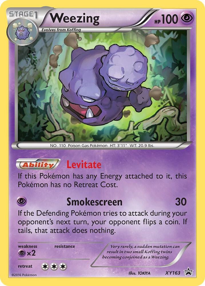 Weezing - XY163 [XY Promos] XY163