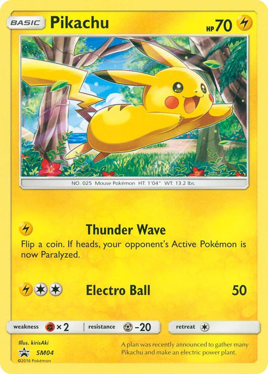 Pikachu - SM04 (Target Non-Holo) [SM Promos] SM04