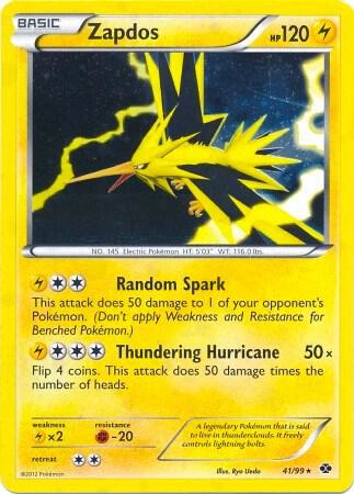 Zapdos - 41/99 (Next Destinies) [Blister Exclusives] 041/099