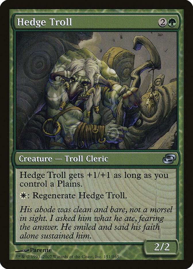 Hedge Troll [Planar Chaos] 151