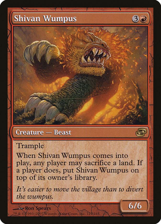 Shivan Wumpus [Planar Chaos] 121