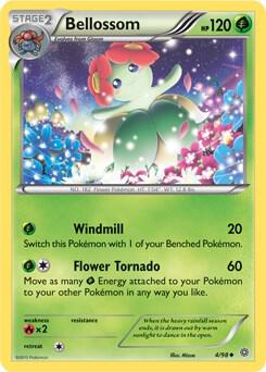 Bellossom - 4/98 (Cosmos Holo) [Miscellaneous Cards & Products] 004/098