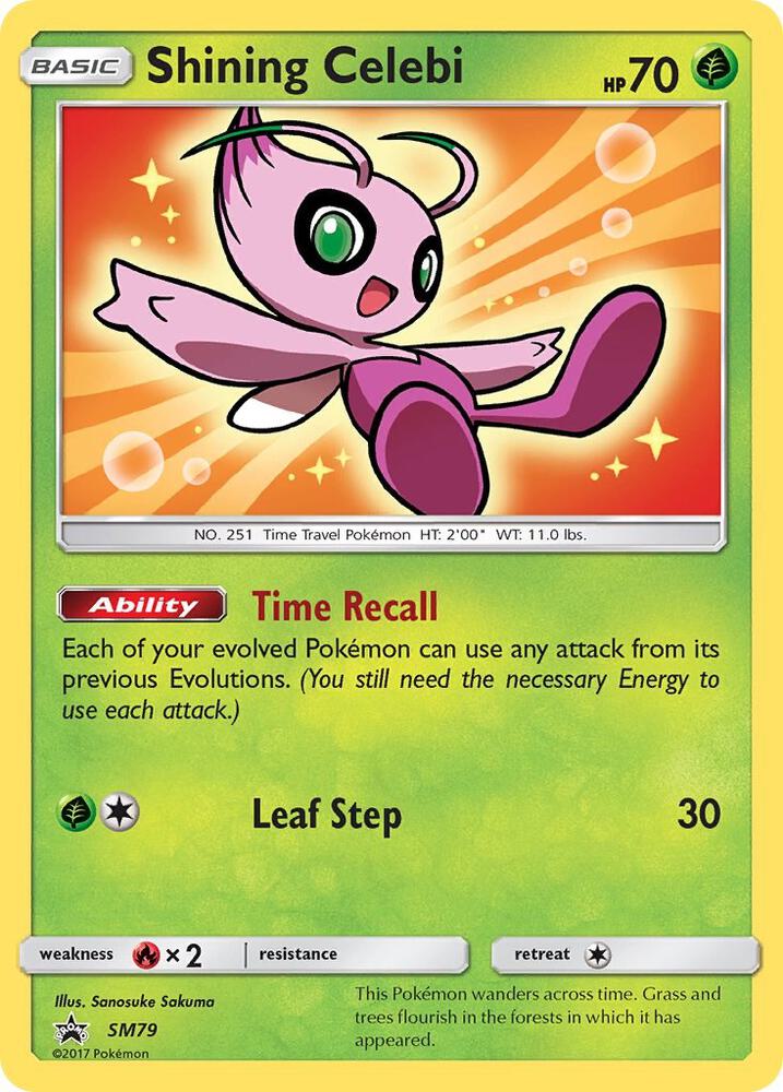 Shining Celebi - SM79 [SM Promos] SM79