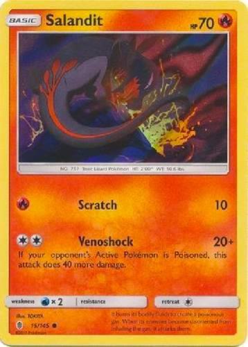 Salandit - 15/145 (Collection Promo) [League & Championship Cards] 015/145