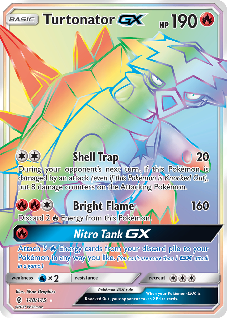 Turtonator-GX - 148/145 Guardians Rising