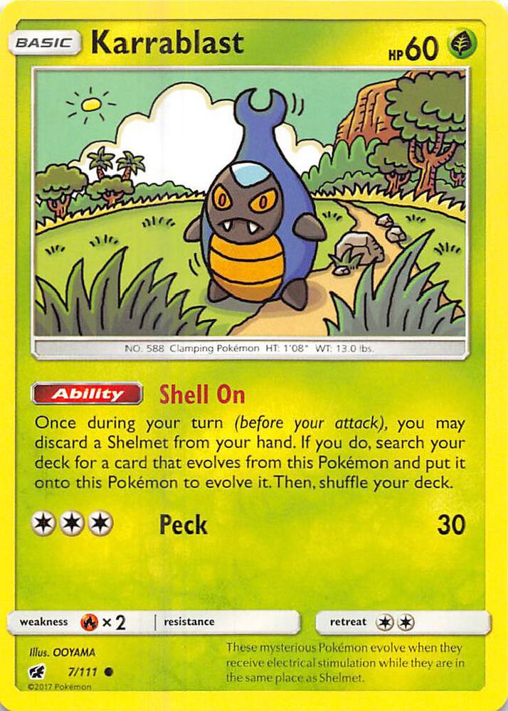 Karrablast [SM - Crimson Invasion] 7/111