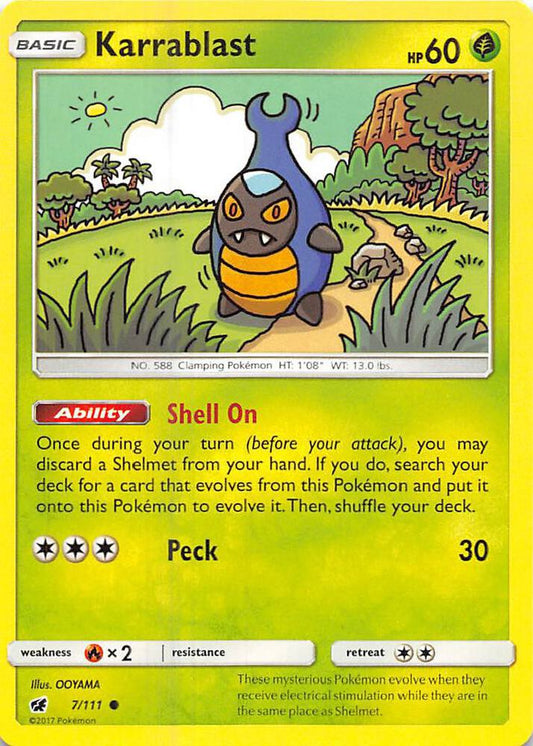 Karrablast [SM - Crimson Invasion] 7/111