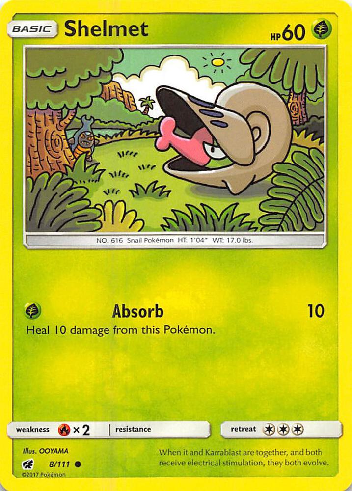 Shelmet [SM - Crimson Invasion] 8/111